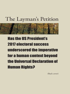 cover image of The Layman's Petition